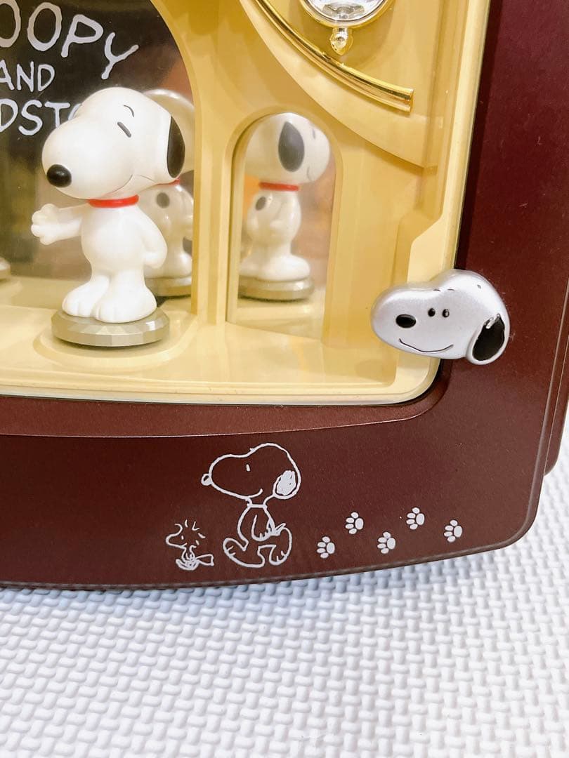 希少品】スヌーピー SNOOPY 掛け時計 からくり時計 4MH778-M - メルカリ