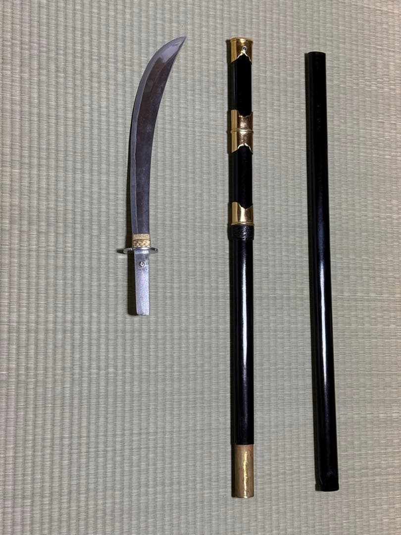 長刀 なぎなた 大薙刀 3本継 鞘 模造刀 槍 舞踊 大衆演劇 芝居