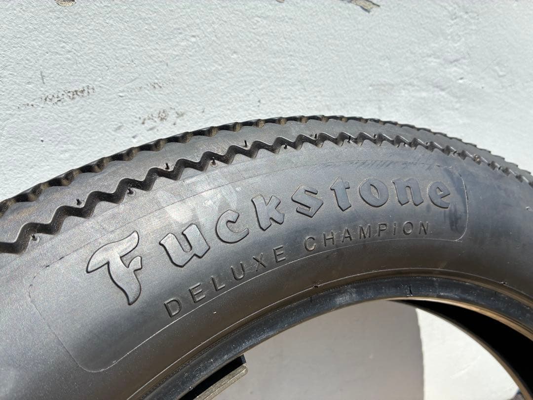 Fuckstone 4.50-18 タイヤ firestoneファイヤーストーン - メルカリ