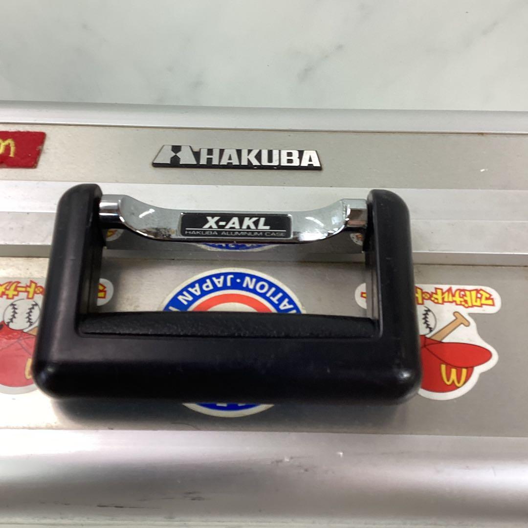 HAKUBA アタッシュケース アルミケースバック ステッカー付き（Z-69