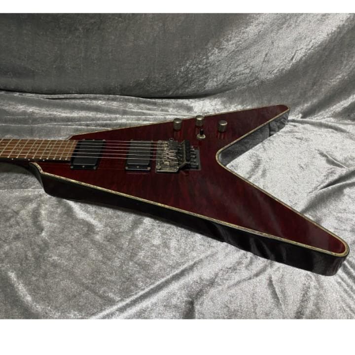 希少生産完了モデル Schecter AD-V-1-FR EMGピックアップ搭載 - メルカリ