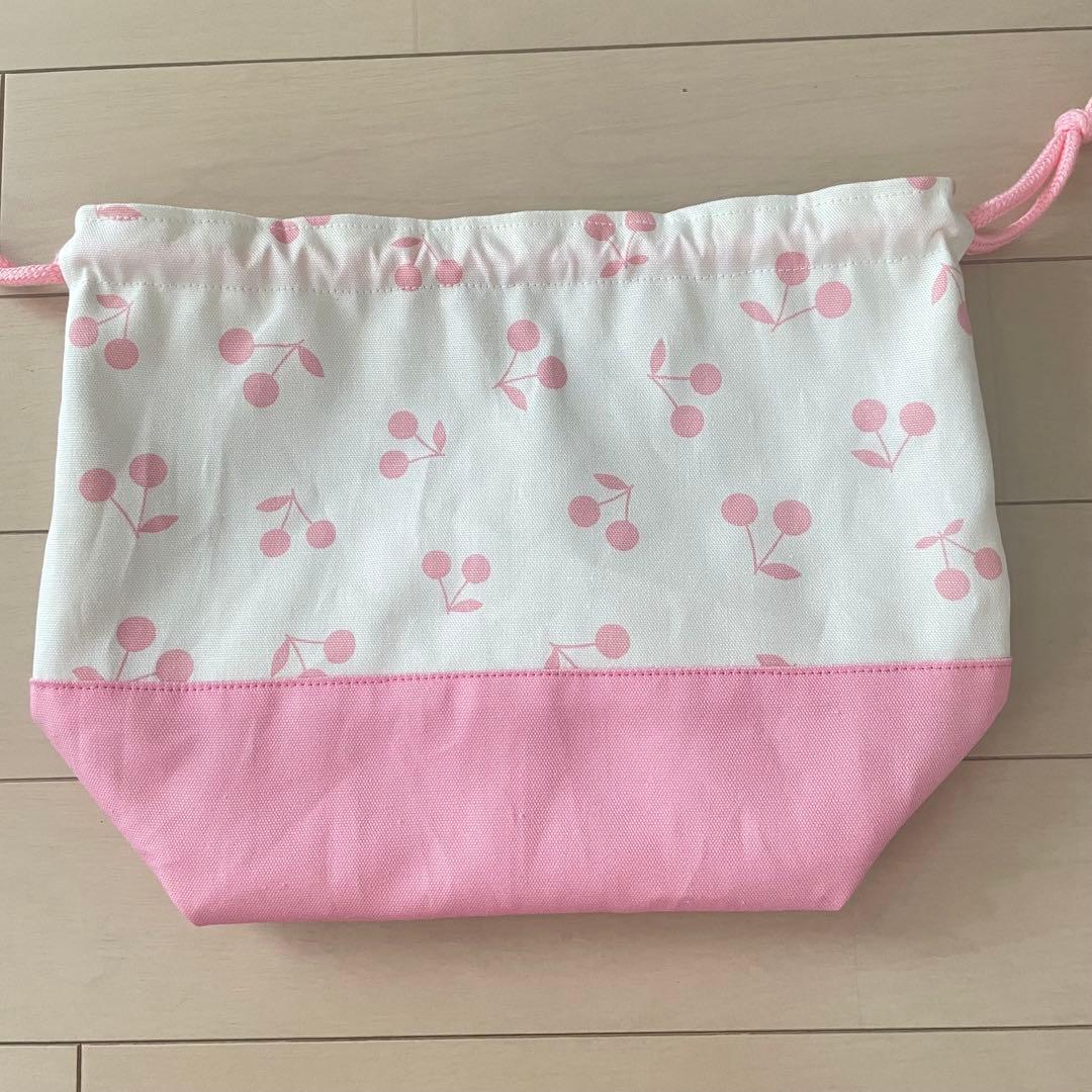 入園入学5点セット さくらんぼ ピンク ハンドメイド63 - メルカリ
