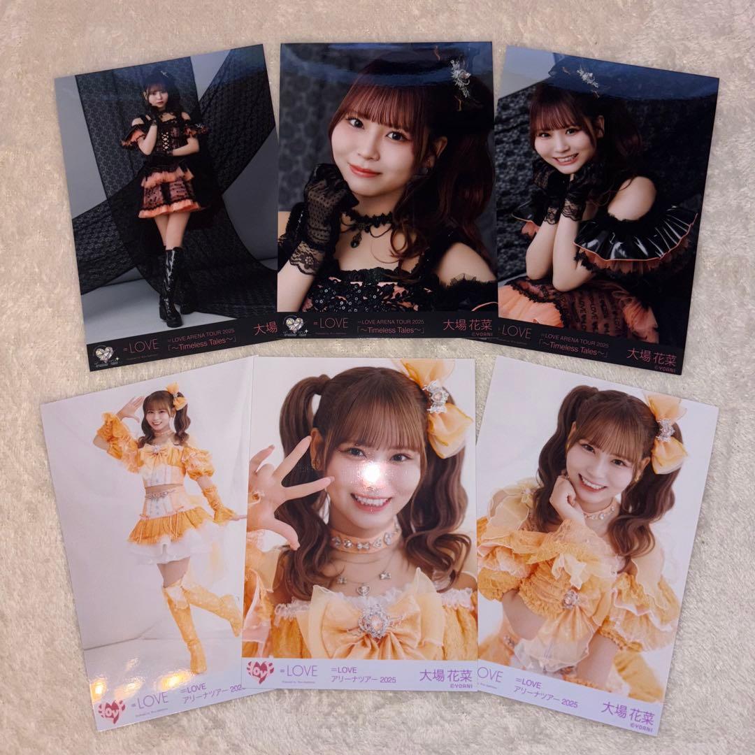 イコラブ大場花菜アリーナツアー2025 魔法少女衣装・黒衣装生写真