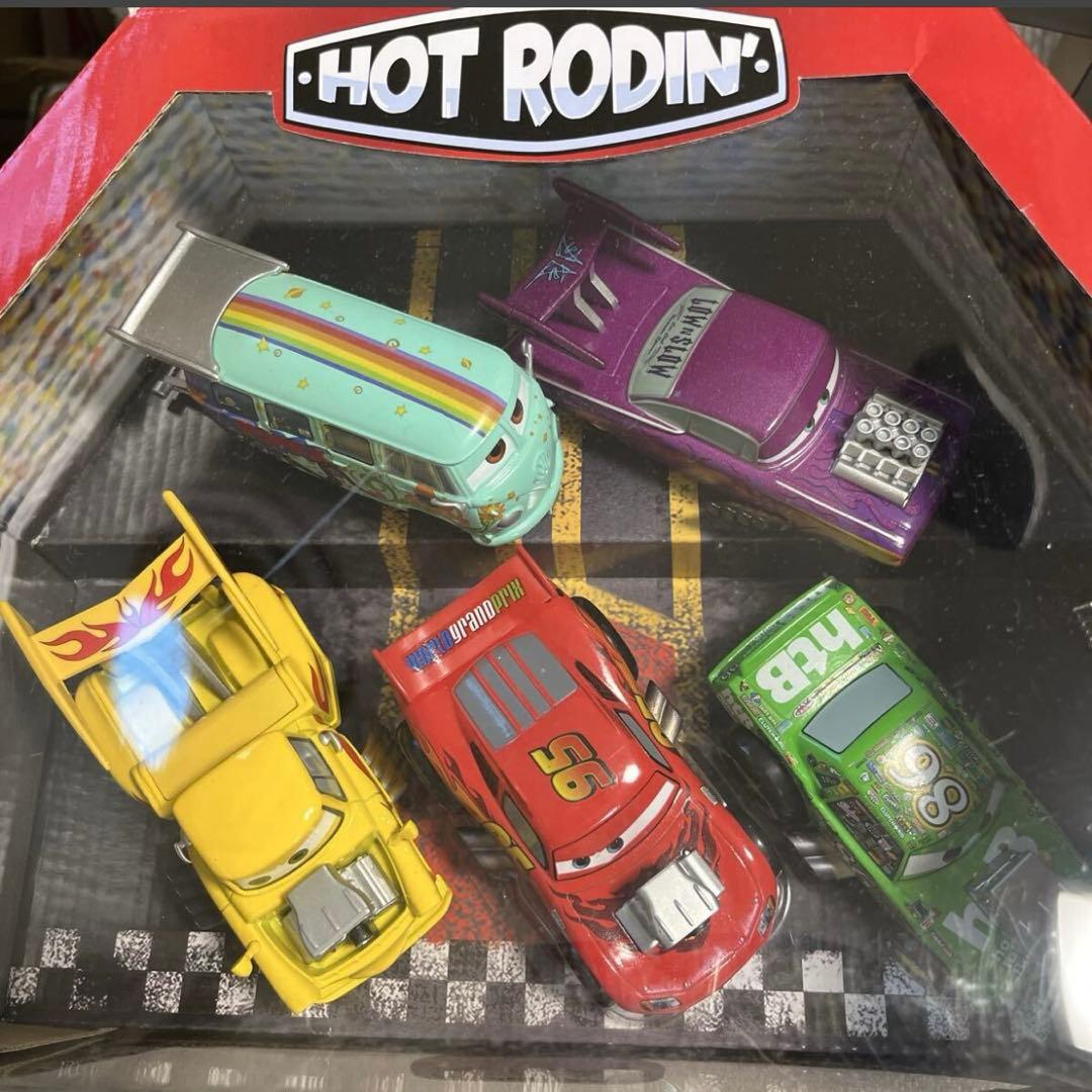 ディズニーストア カーズ カスタム ホットロッド ミニカー 5台セット