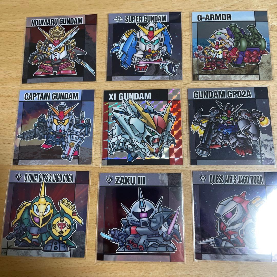 元祖SDガンダム スナックⅡ 11枚セット 【バラ売り可】 - メルカリ