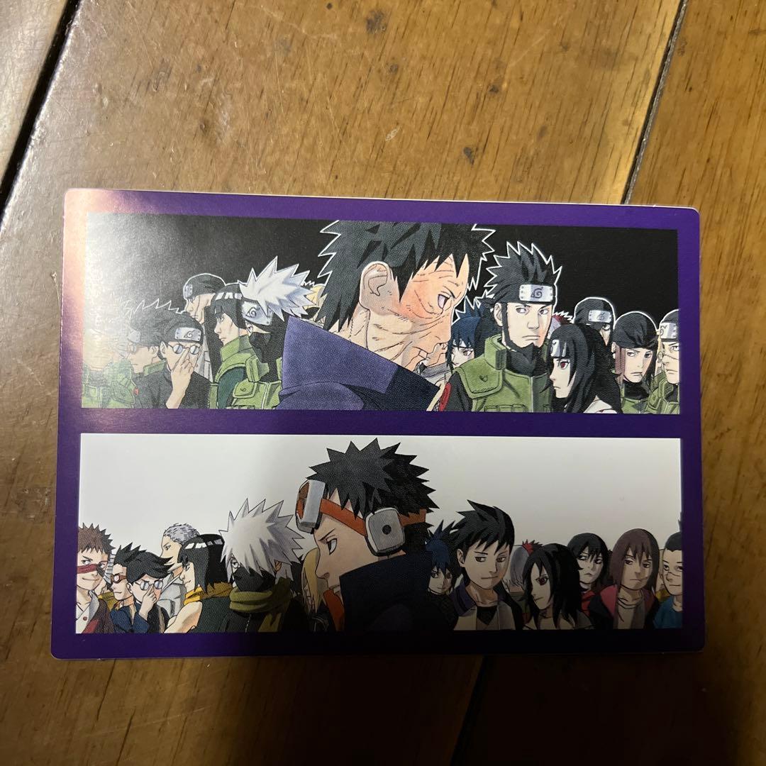 NARUTO展 扉絵ステッカー うちはオビト はたけカカシ - メルカリ