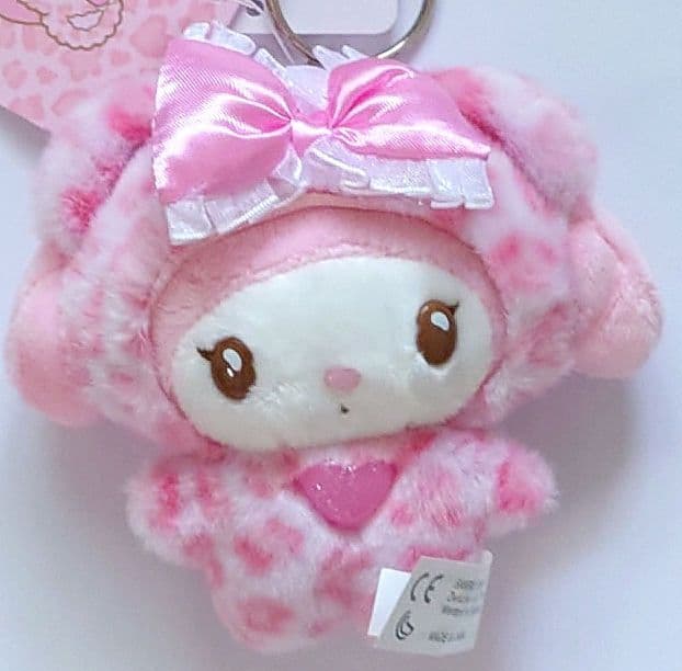 サンリオ ギャルくま マスコットキーホルダー マイメロディ ヒョウ柄