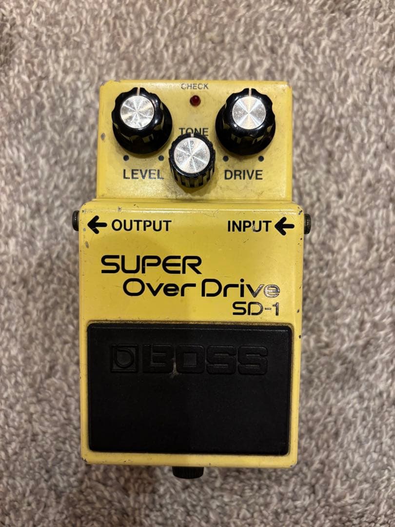 【1984年製】Boss Super Over Drive SD-1 日本製 SD-1 SUPER OverDrive | 【クロサワ楽器店オンラインショップ】いい