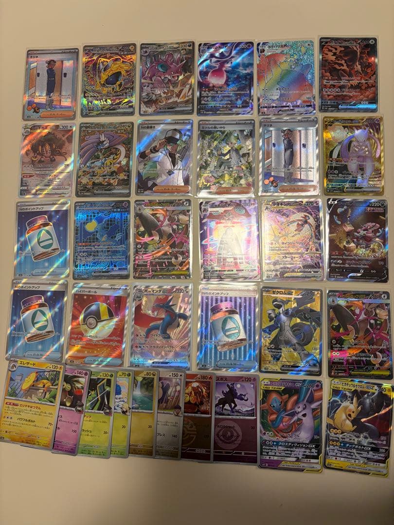 H*様 ポケモンカード 引退品　タッグチーム　まとめ売り ポケモンカード 引退品 タッグチーム アルセウス レックウザ