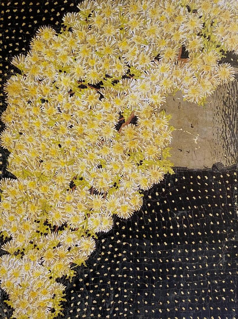 山下清、【菊2】、希少な額装用画集より、新品額装付、状態良好 - メルカリ