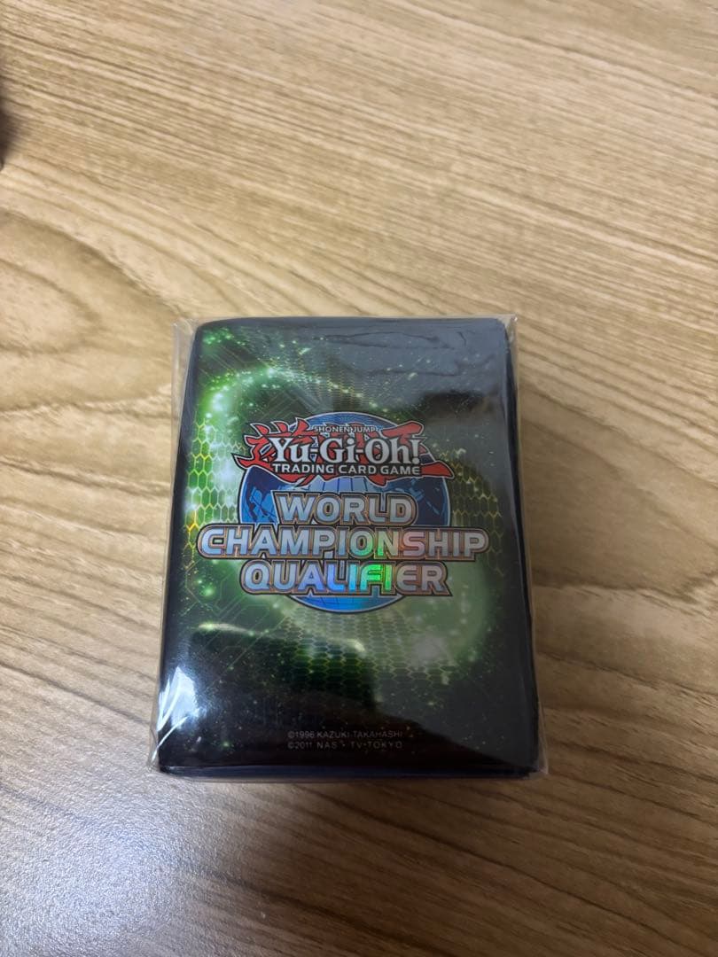 遊戯王 WCQ スリーブ 2013 緑 未開封 遊戯王 WCQ 緑 グリーン スリーブ 未開封 ラスト WCQ スリーブ 遊戯王