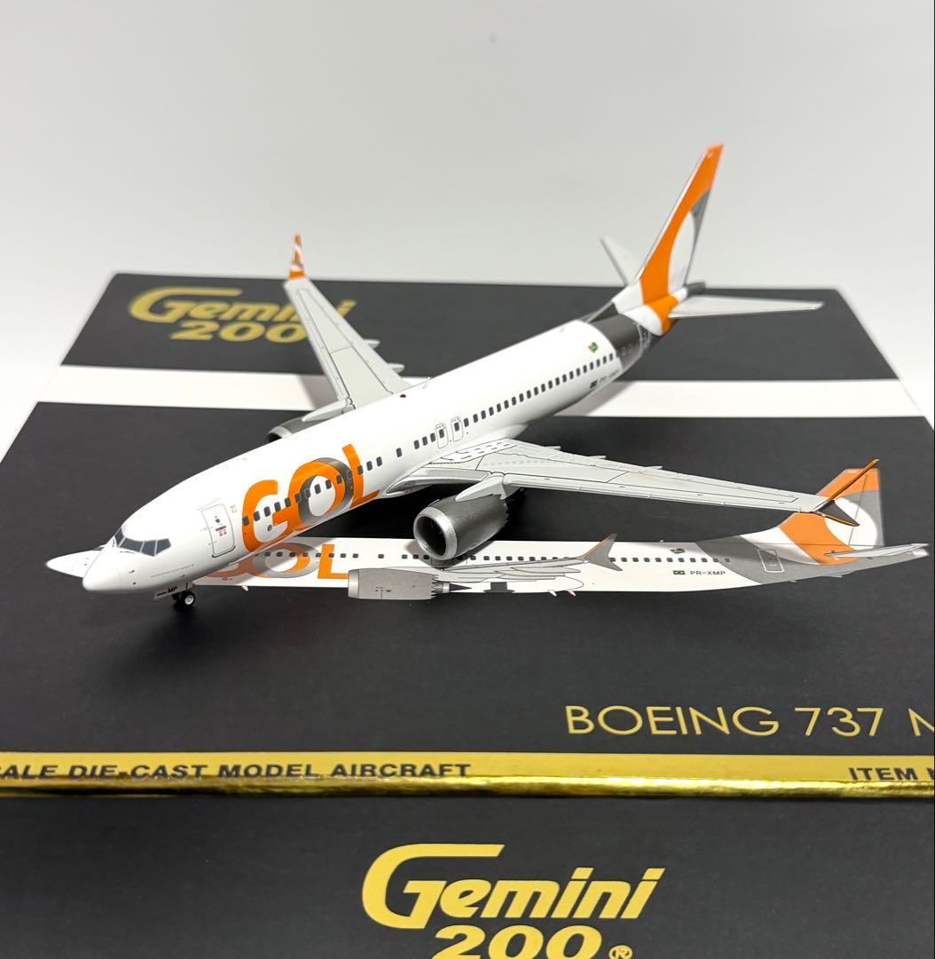 Gemini 1/200 B737 MAX 8 GOL航空 1:200 GOL B737-MAX 8 PR-XMP Gemini200 G2GLO1066 - Diecast Trading