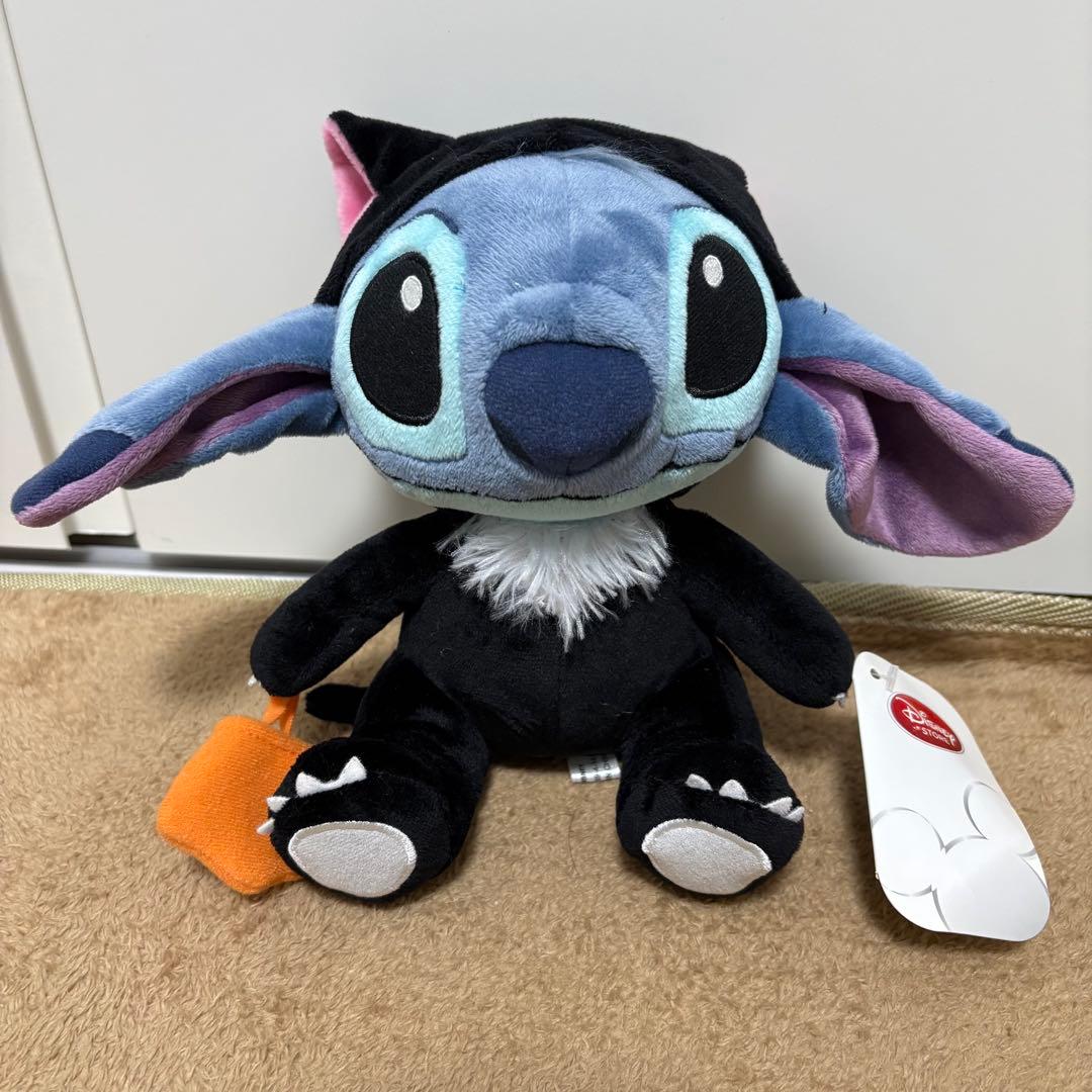 ディズニーストア スティッチ ハロウィン クロネコ ぬいぐるみ - メルカリ