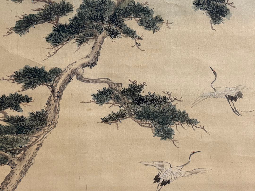 晩翠画 武士の図 絹本肉筆 掛軸 古美術 送料込み250618 - メルカリ