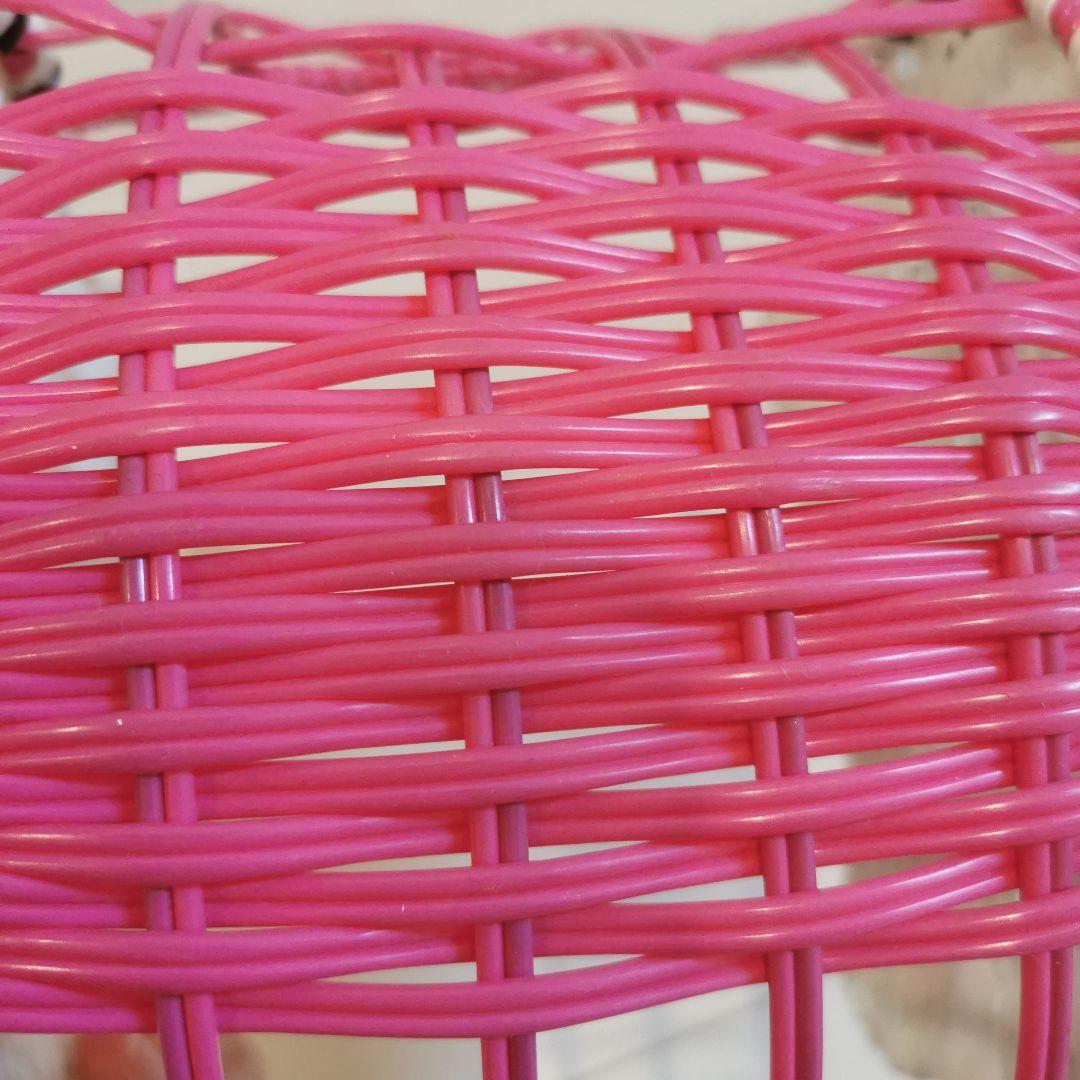 希少品☆ハローキティ藤風カゴ小物入れ収納 限定編みかご 収納ボックス