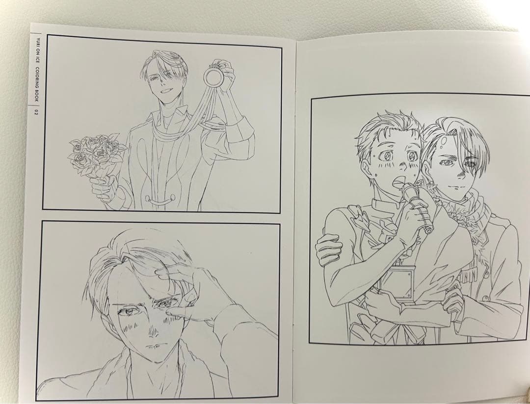 未使用品】ユーリ!!! on ICE DVD特典 漫画 カラーリングブック - メルカリ