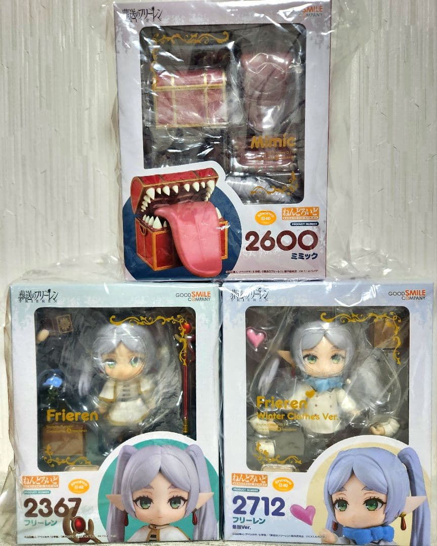 ねんどろいど フリーレン 2367 2712冬服 2600 ミミック フィギュア
