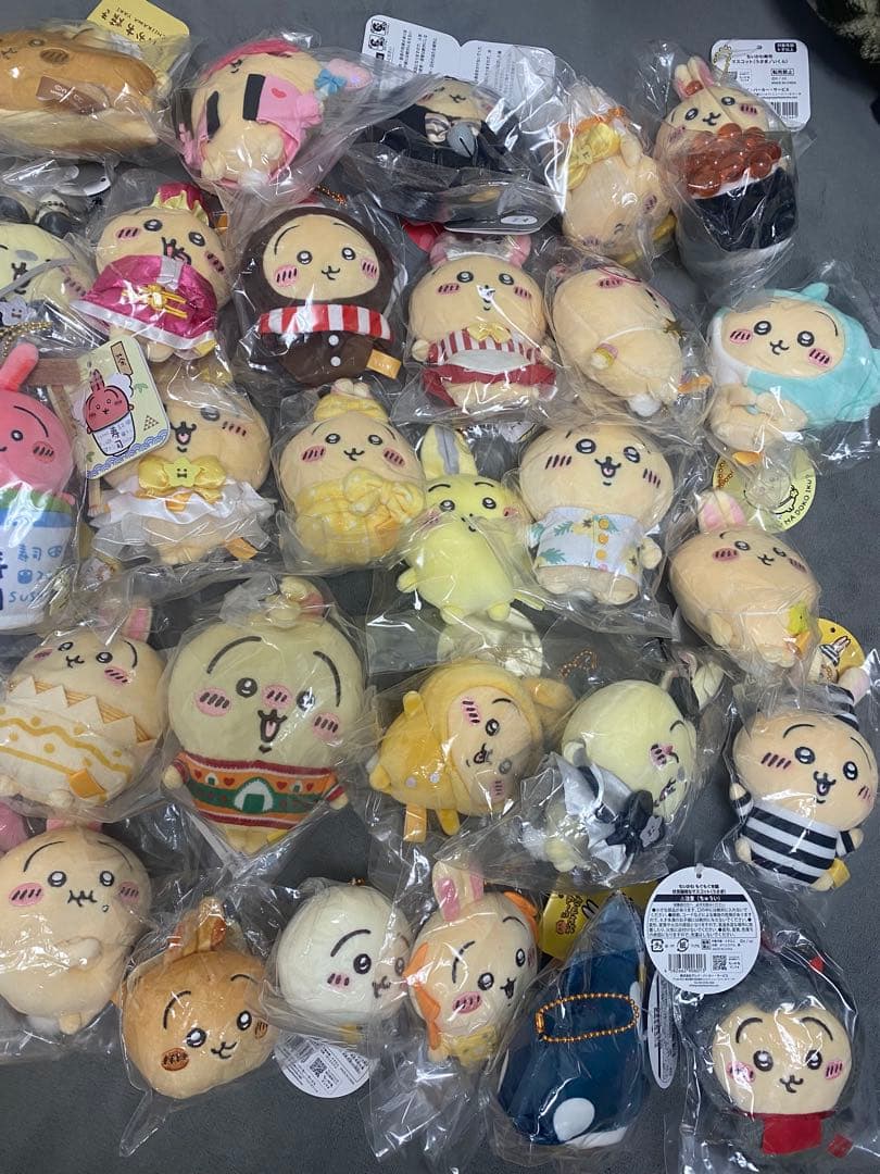 ちいかわ　うさぎ　マスコット　まとめ売り　セット　新品未使用 ちいかわ うさぎ 他まとめ売り 未開封 タグ付き マスコット多数＋