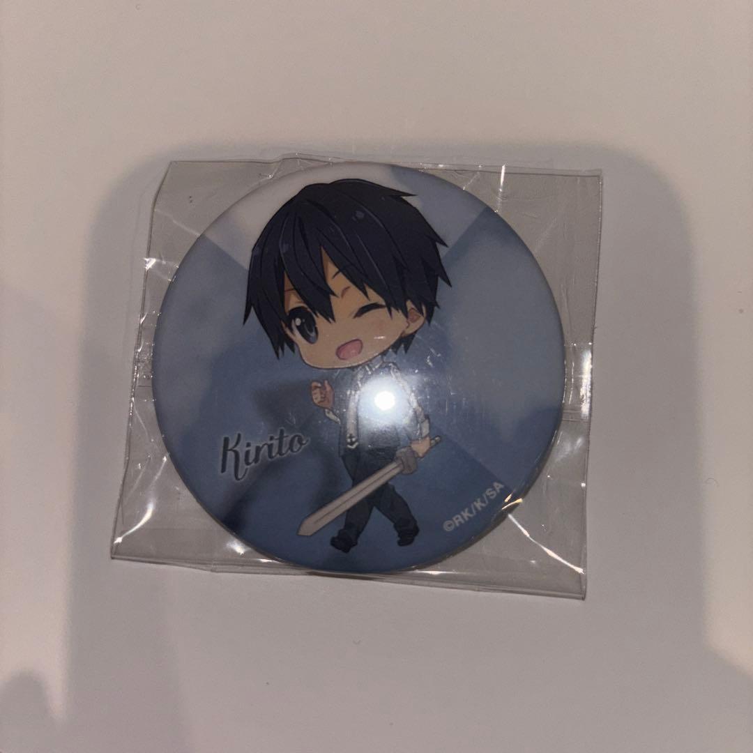 ソードアート・オンライン SAO キリト 缶バッジ ラフォーレ - メルカリ