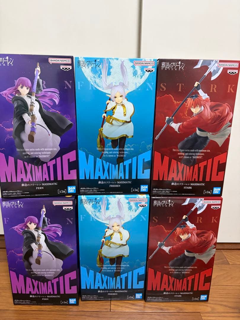 葬送のフリーレン MAXIMATIC フィギュア6体セット まとめ売り - メルカリ