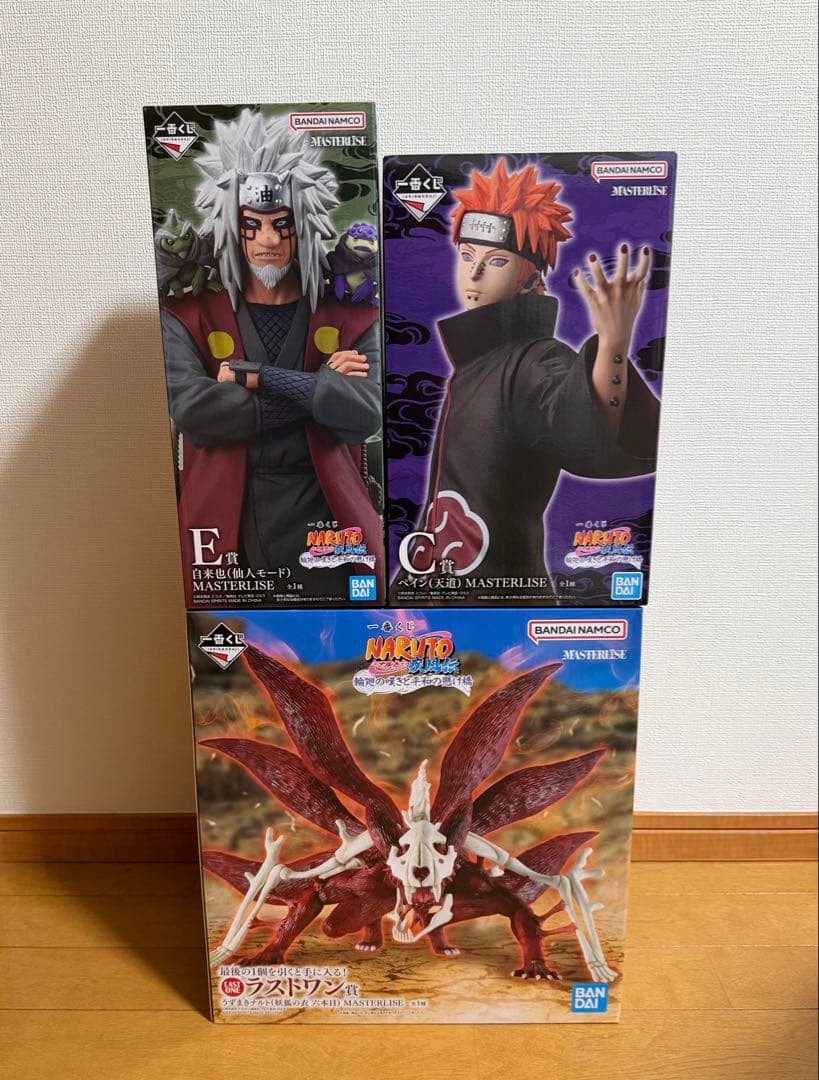 NARUTO ナルト 一番くじ ペイン 自来也 ラストワン フィギュア - メルカリ