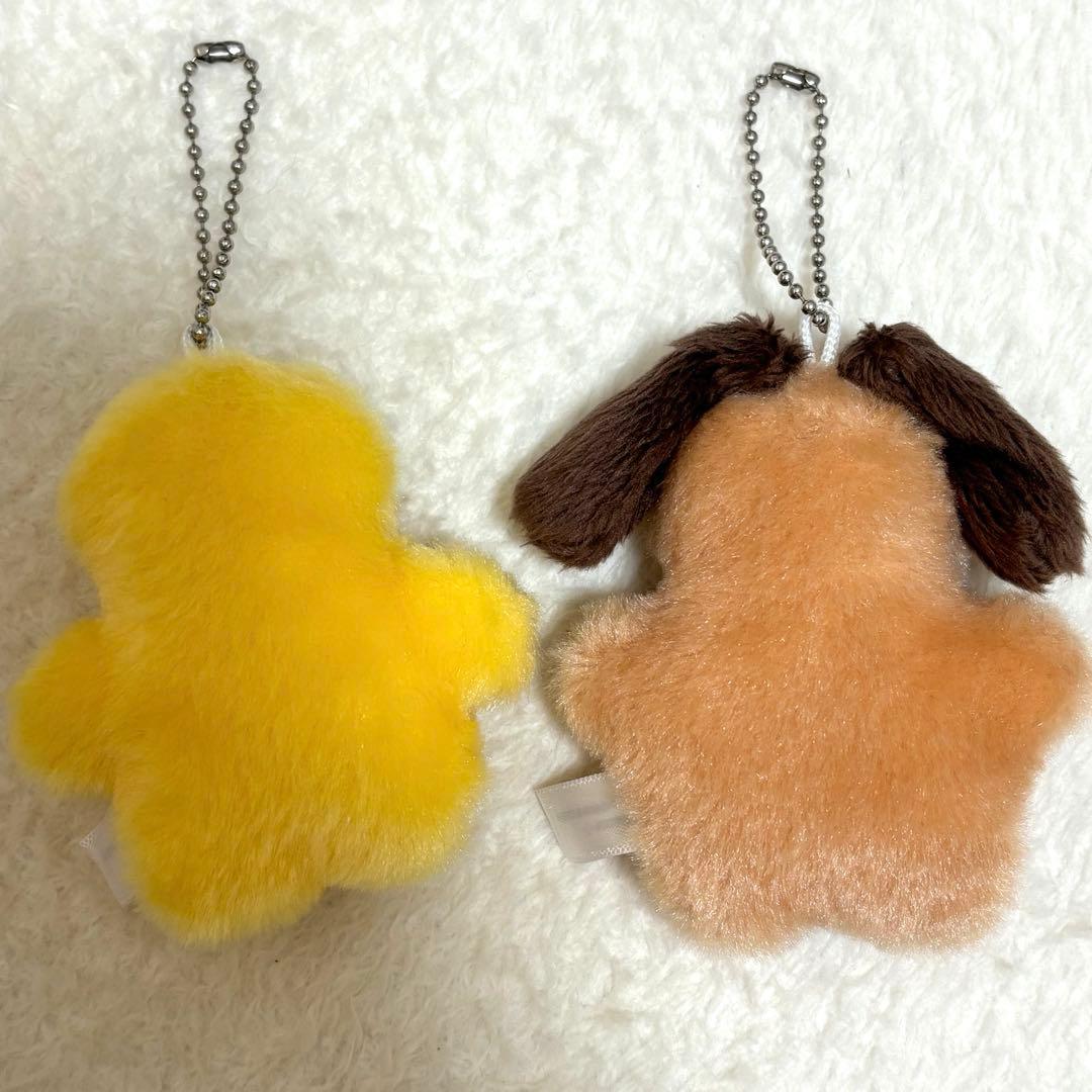 mojojojo ぬいぐるみマスコット 犬、ヒヨコ 2つセット - メルカリ