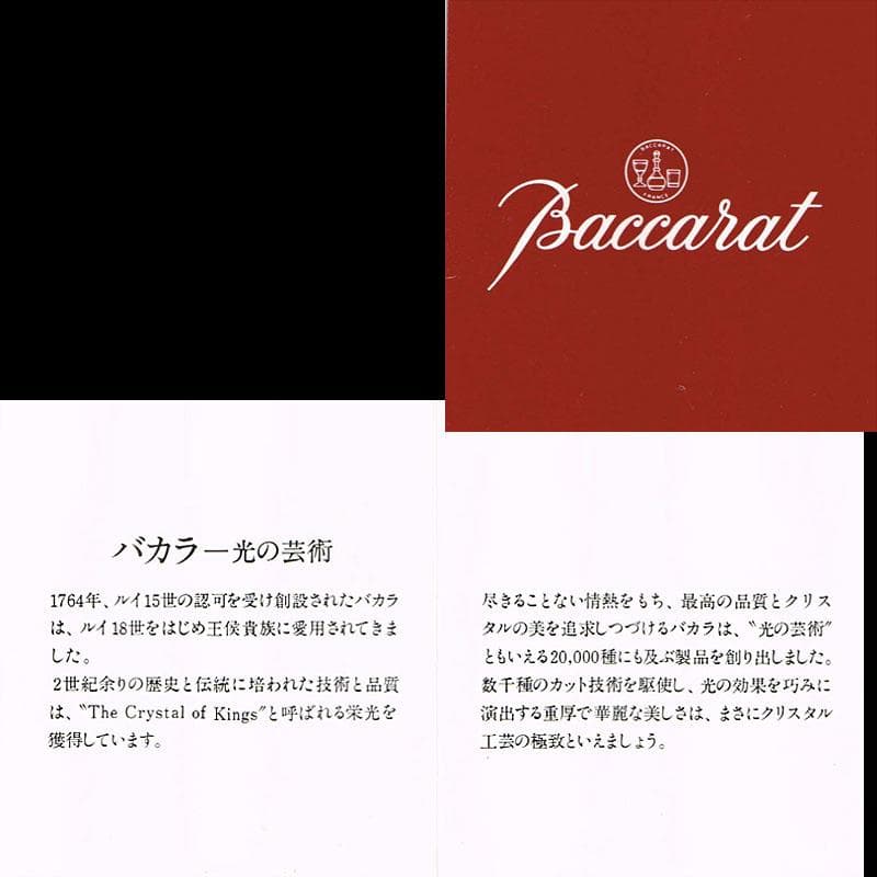 Baccarat バカラ クリスタルガラス スプーン 2点 箱付 M R8317 - メルカリ
