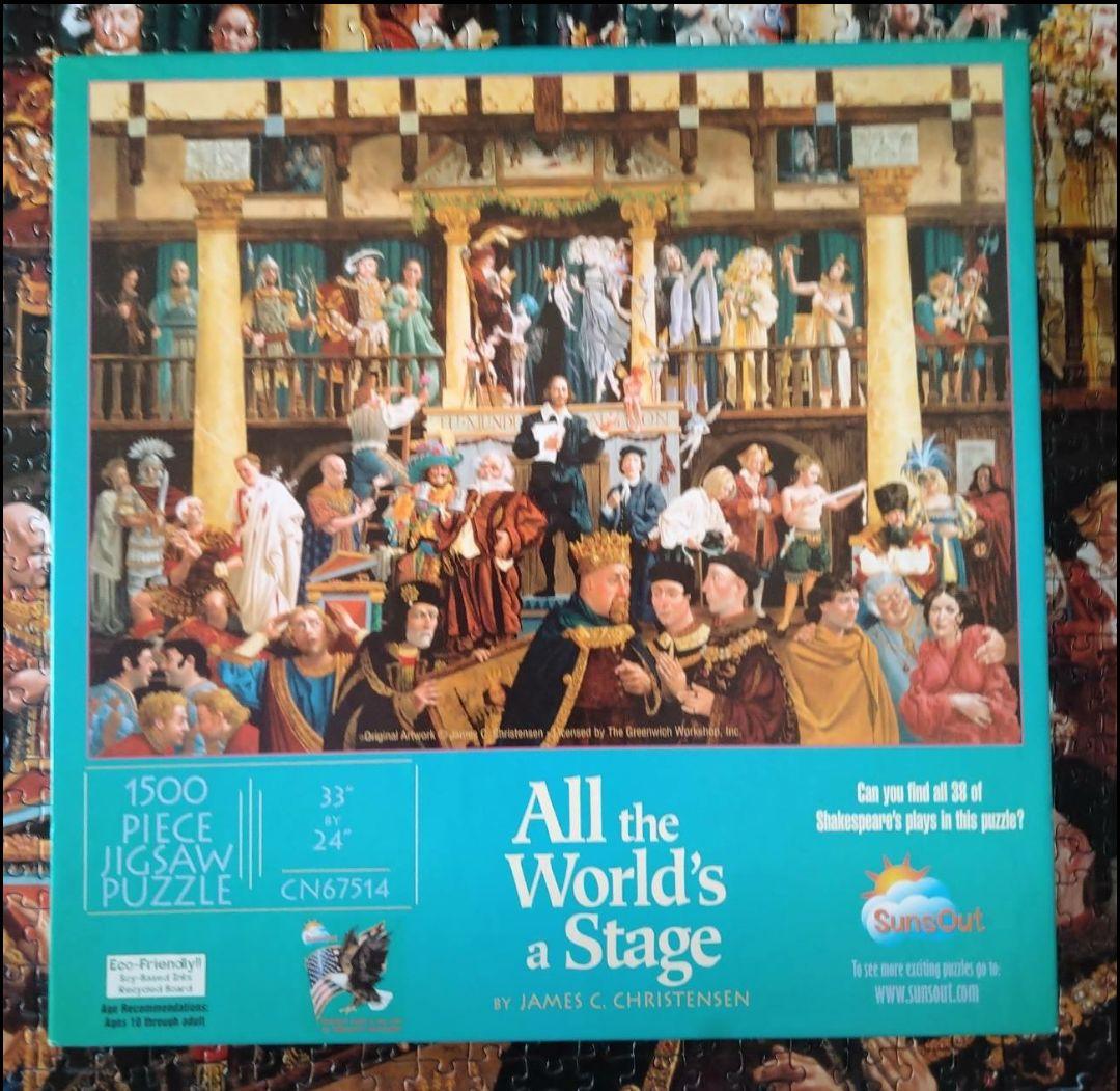 1500ピース ジグソーパズル All the World's a Stage ジグソーパズル 1000ピース ディズニー Frozen Celebration in