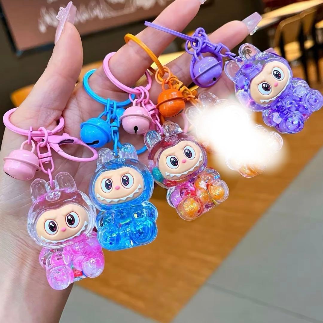 ラブブ Labubu アクリルキャラクターキーホルダー5個セット - メルカリ
