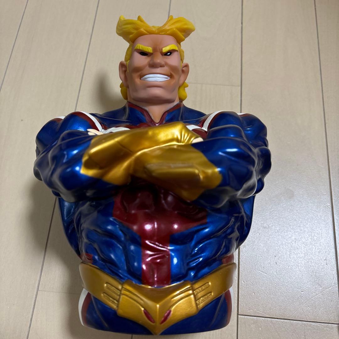貯金箱 オールマイト 僕のヒーローアカデミア フィギュア ジャンプ