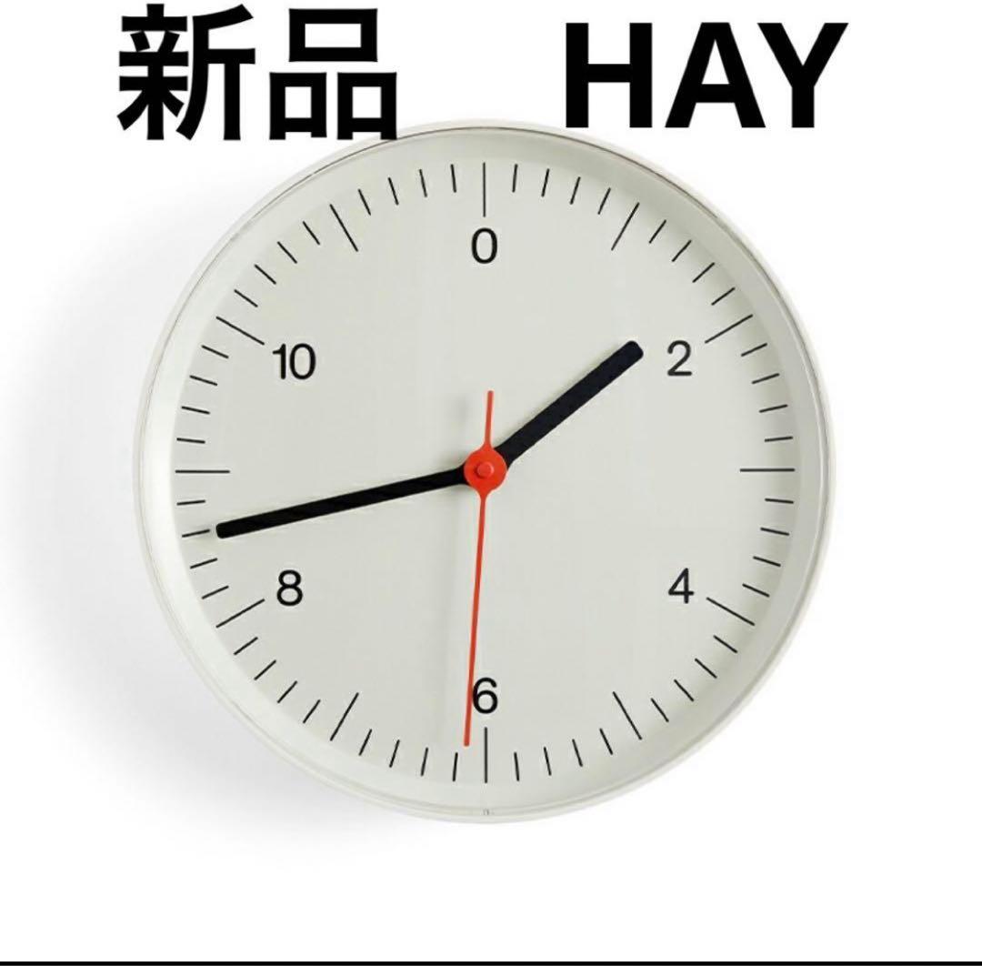 ヘイ HAY ウォールクロック　ジャスパーモリソン　ヘイ　新品　白 楽天市場】ヘイ HAY ウォールクロック Wall Clock 直径 Φ26.5cm 壁掛け