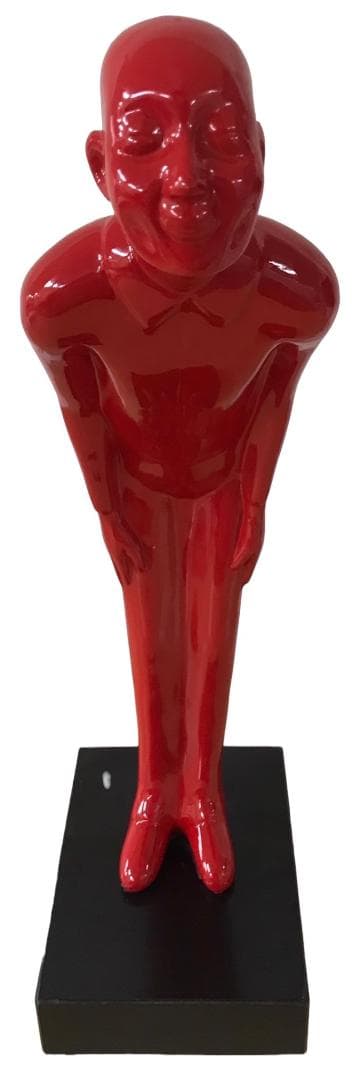 ☆良品☆ KARE ウェルカムゲスト レッド スモール フィギュア 46cm