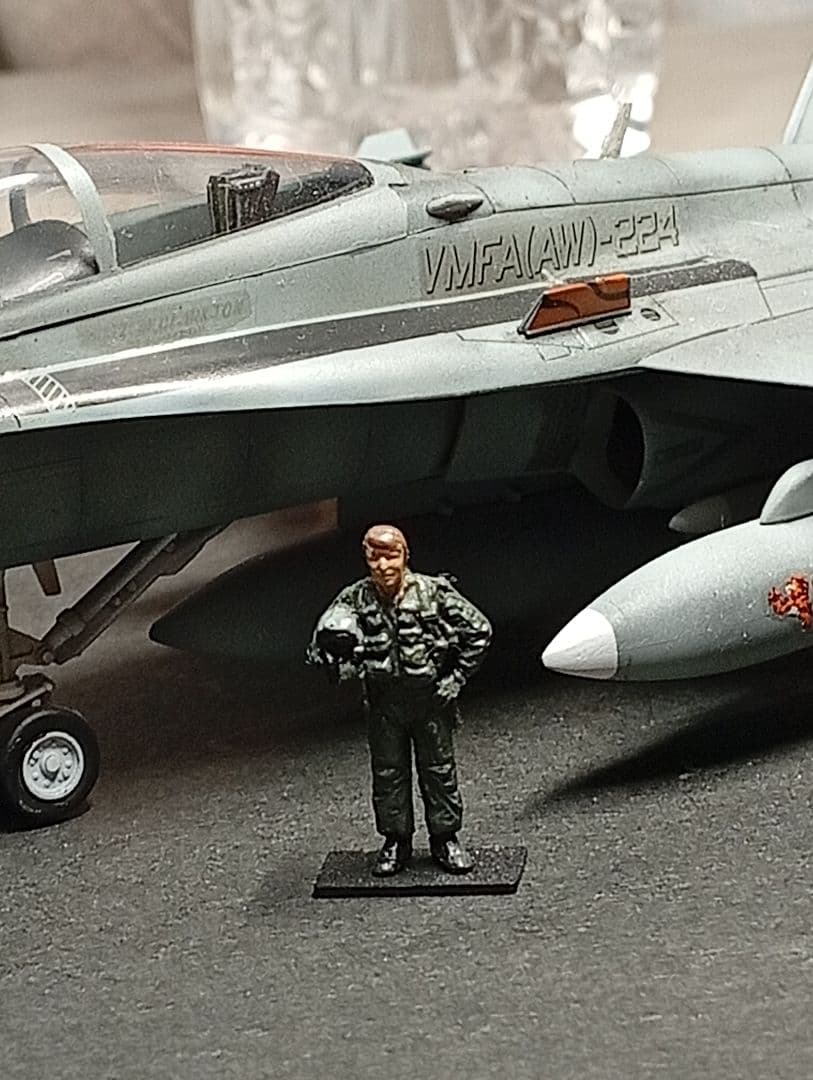 F/A-18 ホーネット フライングタイガース完成品！ - メルカリ
