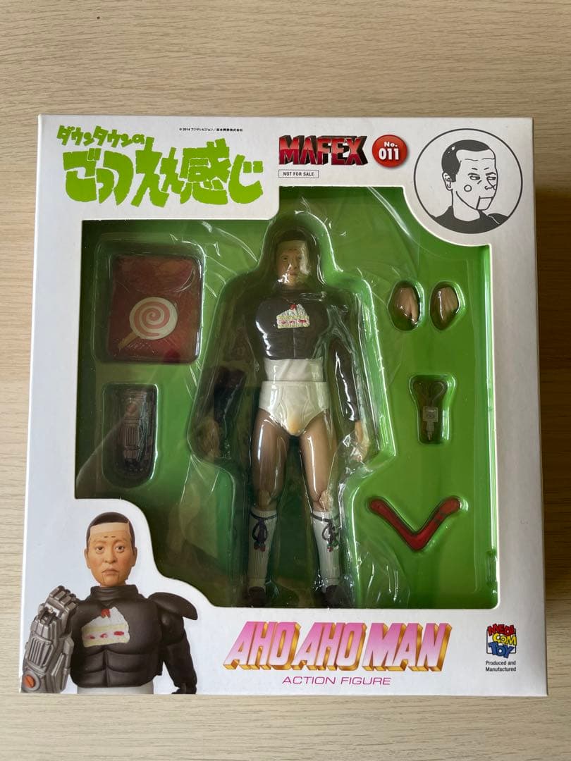新品未開封　ダウンタウン　AHO AHO MAN フィギア ダウンタウンのごっつええ感じ アホアホマン フィギュア 新品 非売品