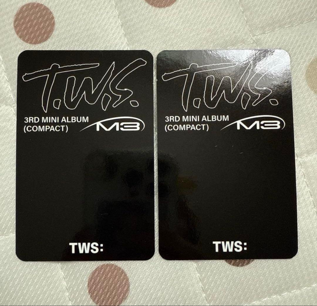 tws トゥアス ジフン try with us compactトレカ2種 - メルカリ