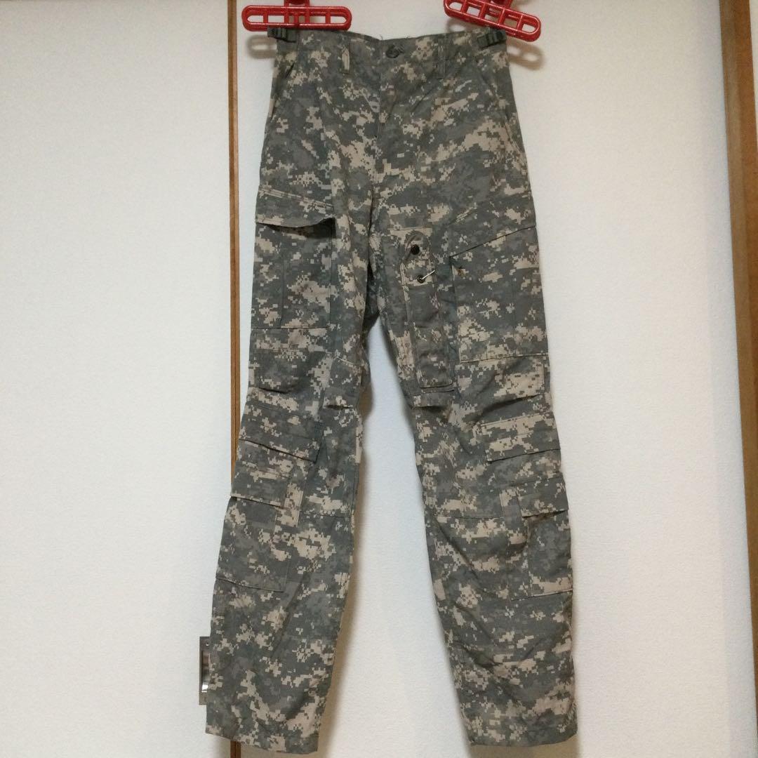 実物 アメリカ陸軍 ACU UCP迷彩 S-R エアクルー コンバットパンツ