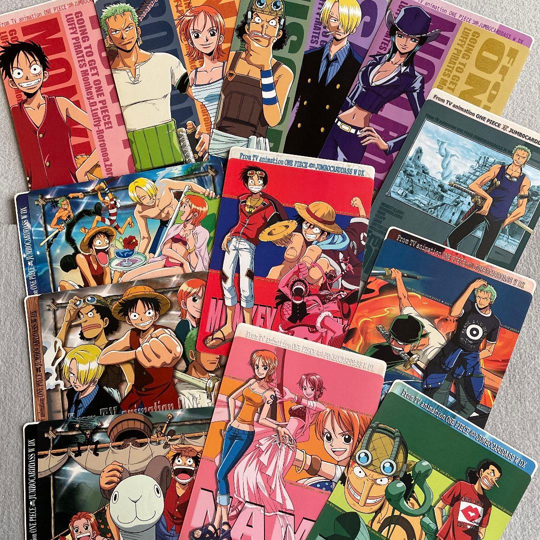 ONE PIECE ジャンボカードダス シール 2002～2003 - メルカリ