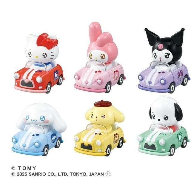 【6種コンプセット】ドリームトミカ TOMICA TUNES サンリオVol.1 ドリームトミカ TOMICA TUNES SANRIO CHARACTERS Vol.1 トミカ
