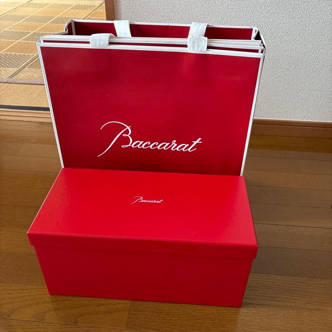 新品 Baccarat/バカラ ルクソール ラウンドベース レッド - メルカリ