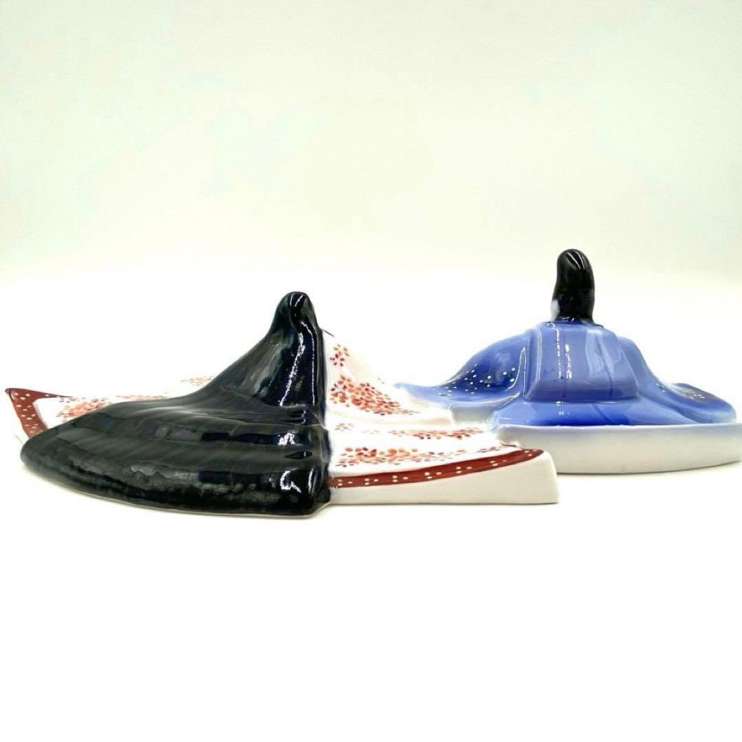 ☆希少なお品☆】【新品】有田焼アートヒルズ窯 雛人形置物 磁器 節句