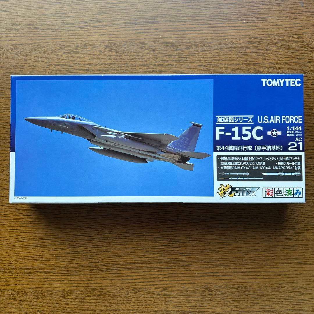 技mix F-15C 第44戦闘飛行隊（嘉手納基地） F-15C 第44戦闘飛行隊(嘉手納基地) 技MIX5 トミーテック