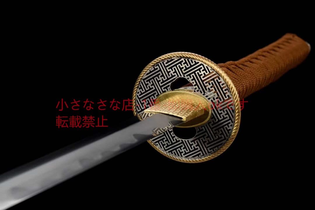 高級武士刀【春蘭秋菊】古兵器 武具 刀装具 日本刀 模造刀 居合