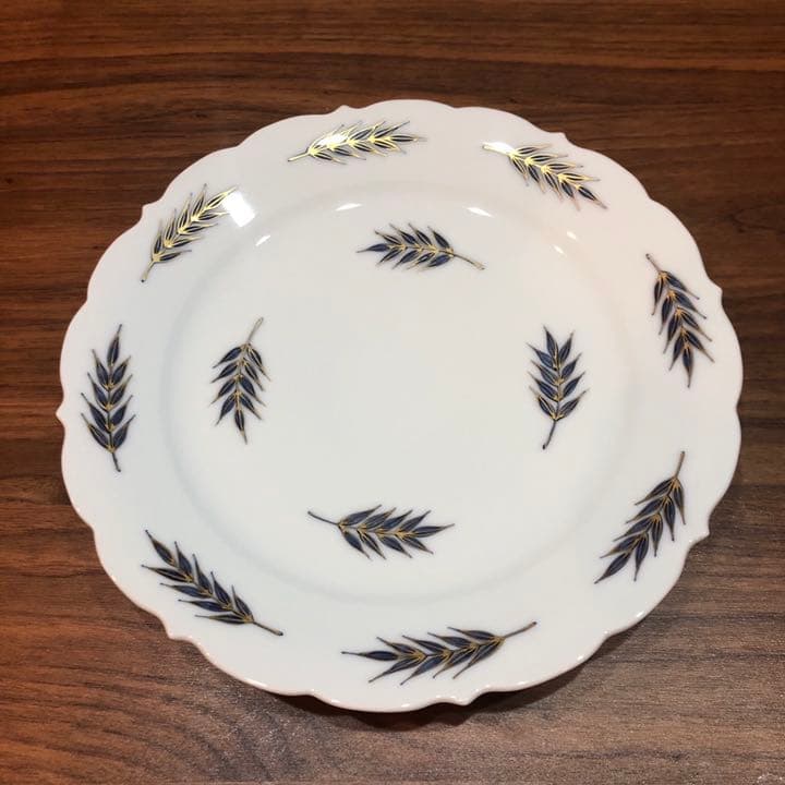 心和庵 金彩 大皿 赤絵金彩染付大皿 /399│埼玉県熊谷市のの骨董品専門店「雑貨とちや