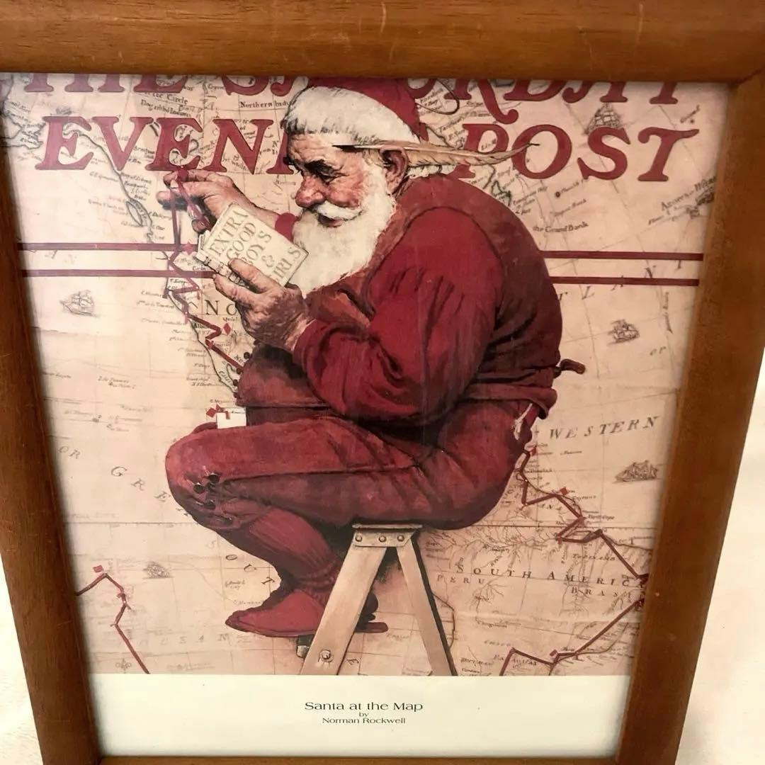 USED・Xmasに・ノーマンロックウェルサンタ＊ - メルカリ