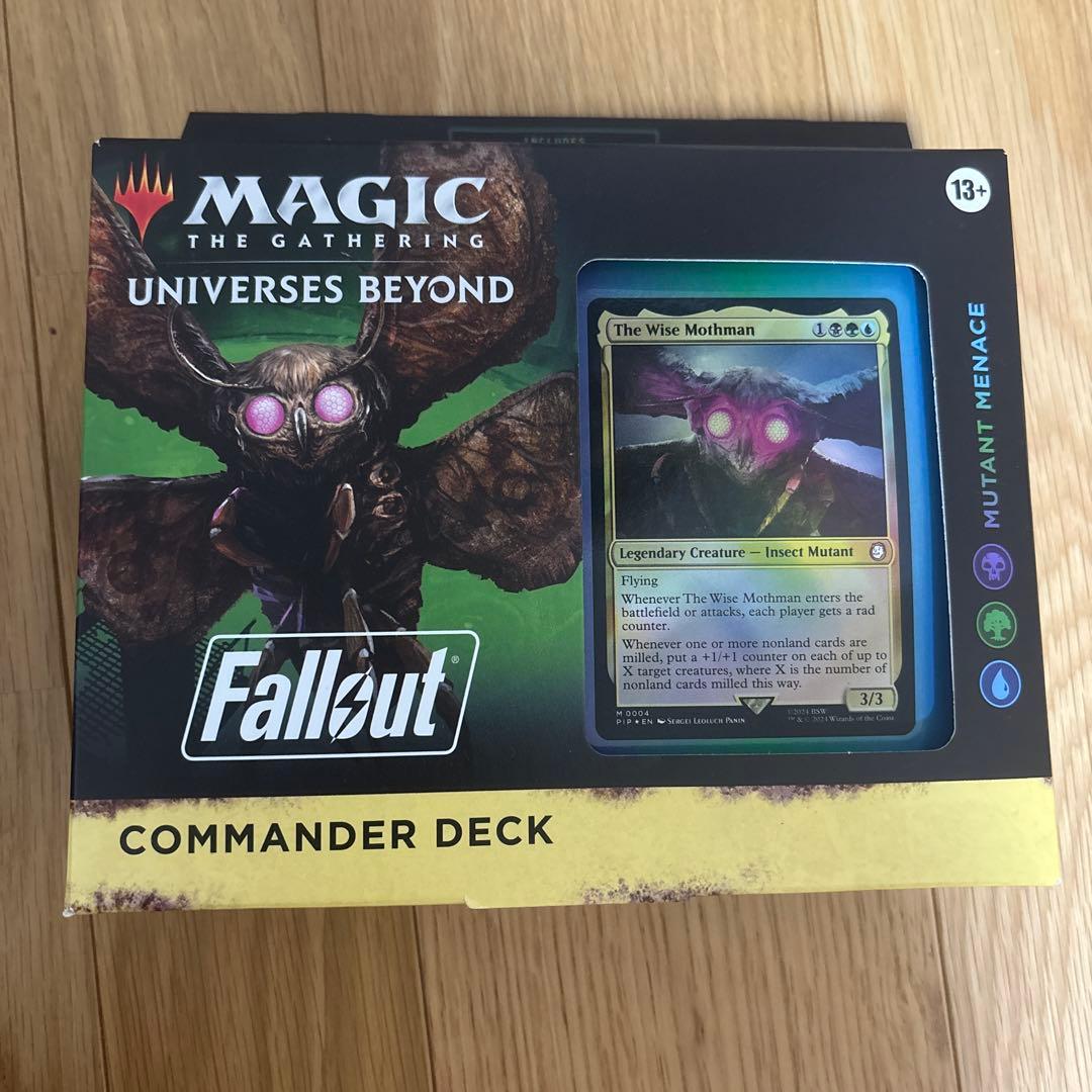 MTG 統率者デッキ ミュータントの脅威 英語版 新品未開封 Fallout Amazon.co.jp: マジック:ザ・ギャザリング『Fallout』 統率者デッキ