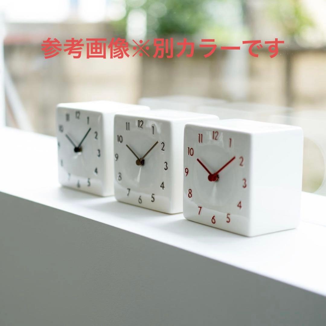 CHAMBRE 置き時計 シャンブル 時計 置時計 陶器 グレー unico - メルカリ
