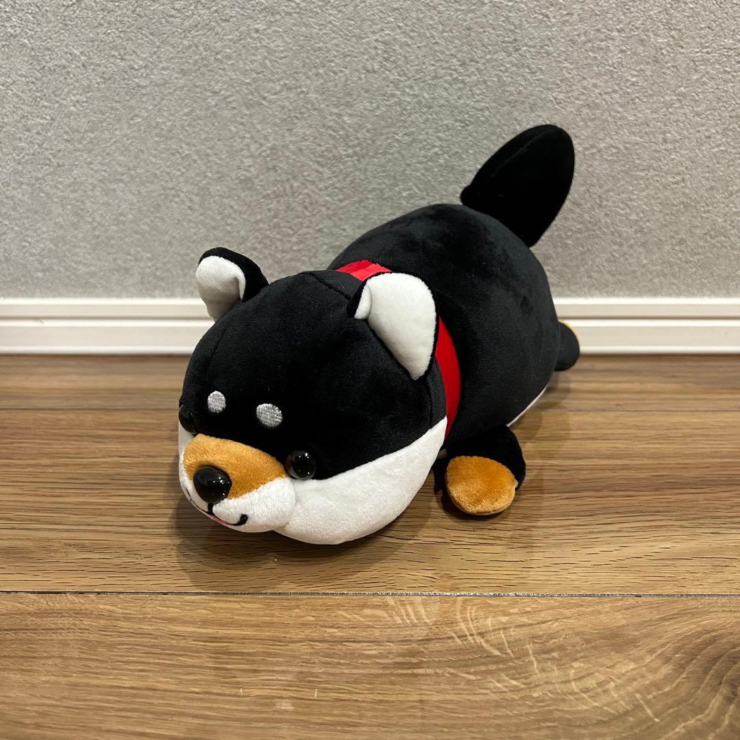 ハッピーまめしば ぬいぐるみ 黒柴 豆柴 - メルカリ