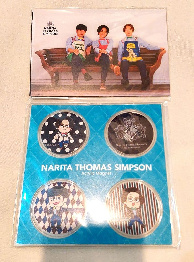 NARITA THOMAS SIMPSON アクリルマグネットセット - メルカリ