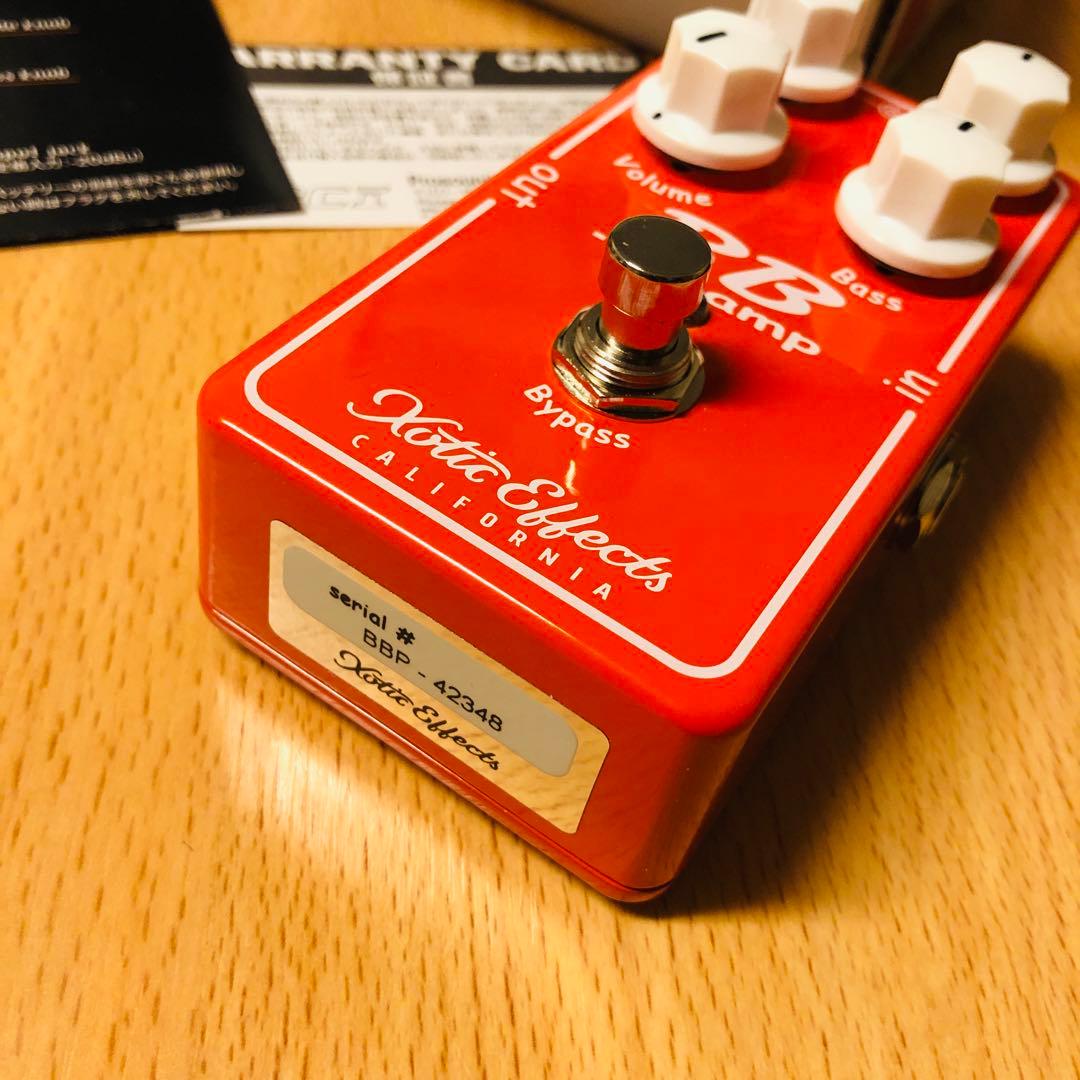 Xotic BB Preamp V1.5 オーバードライブ ブースター - メルカリ
