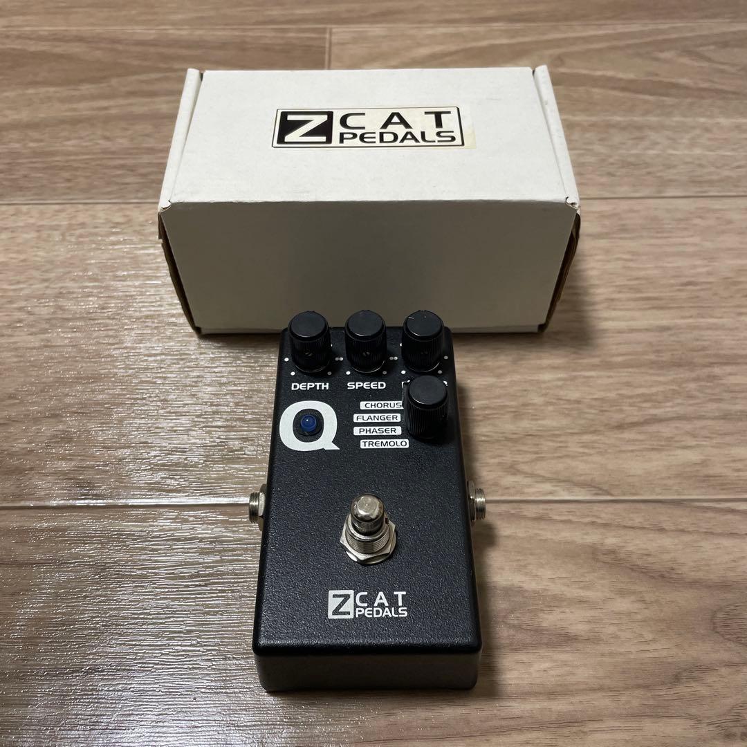 Z CAT PEDALS Q-Mod コーラス フェイザー トレモロ リバーブ ZCAT Q-Mod
